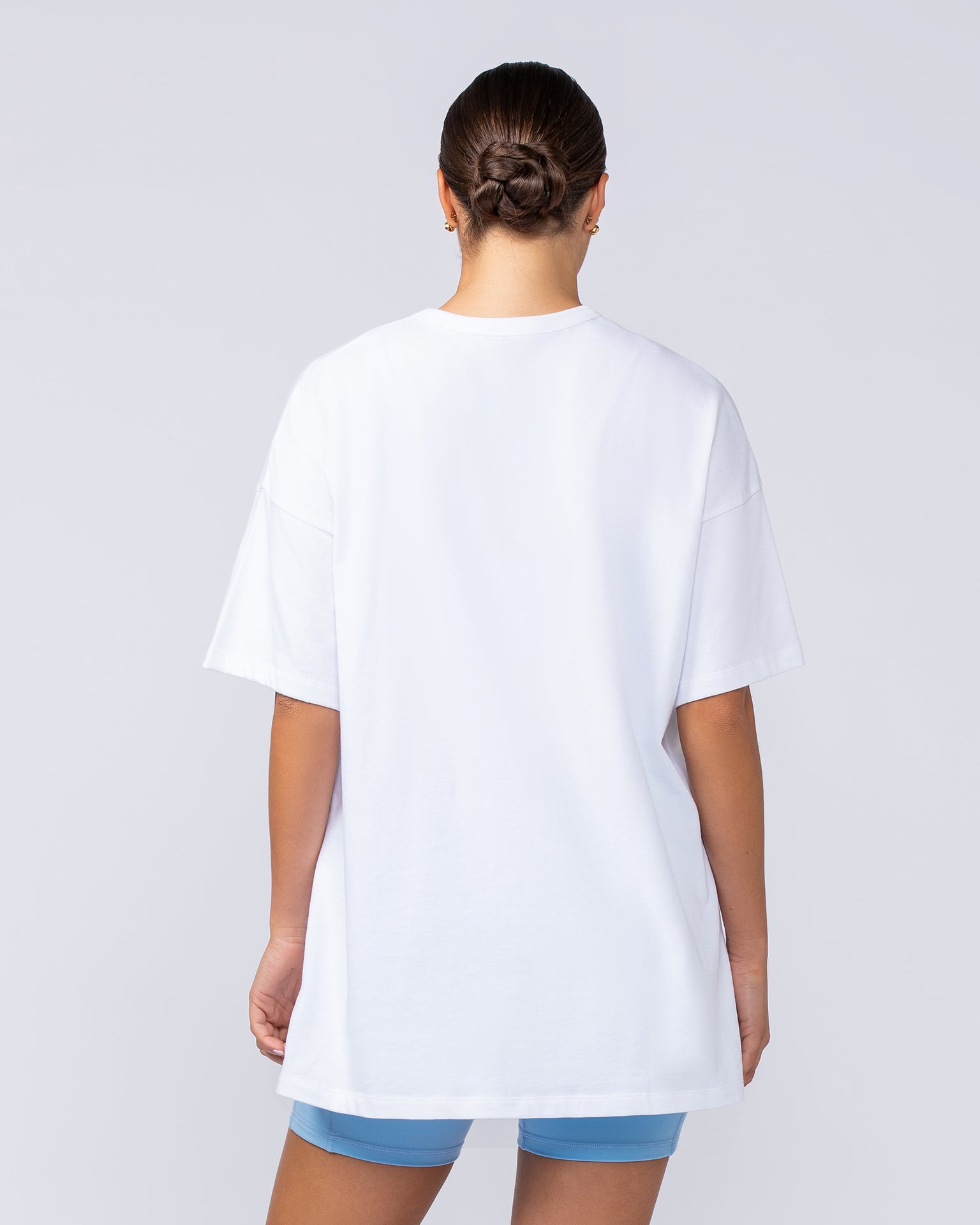 P Power Oversized Tee - White