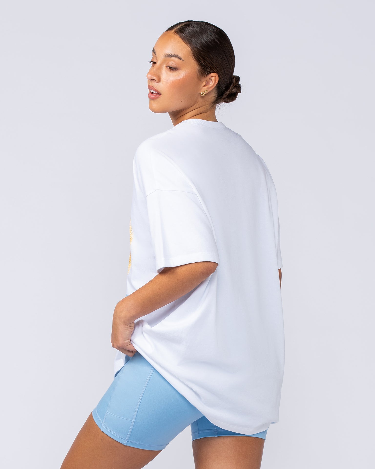 P Power Oversized Tee - White