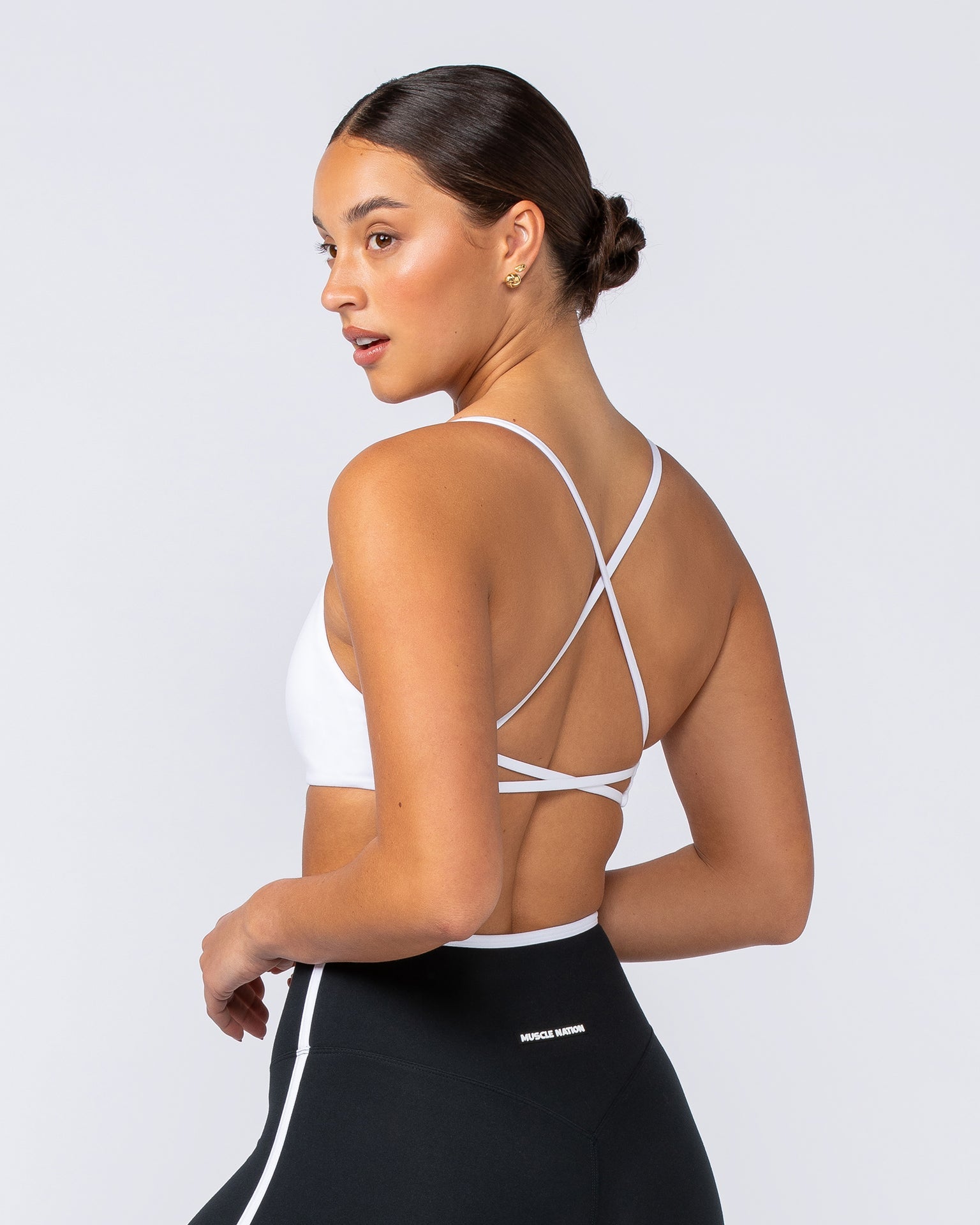 Strike Bralette - White