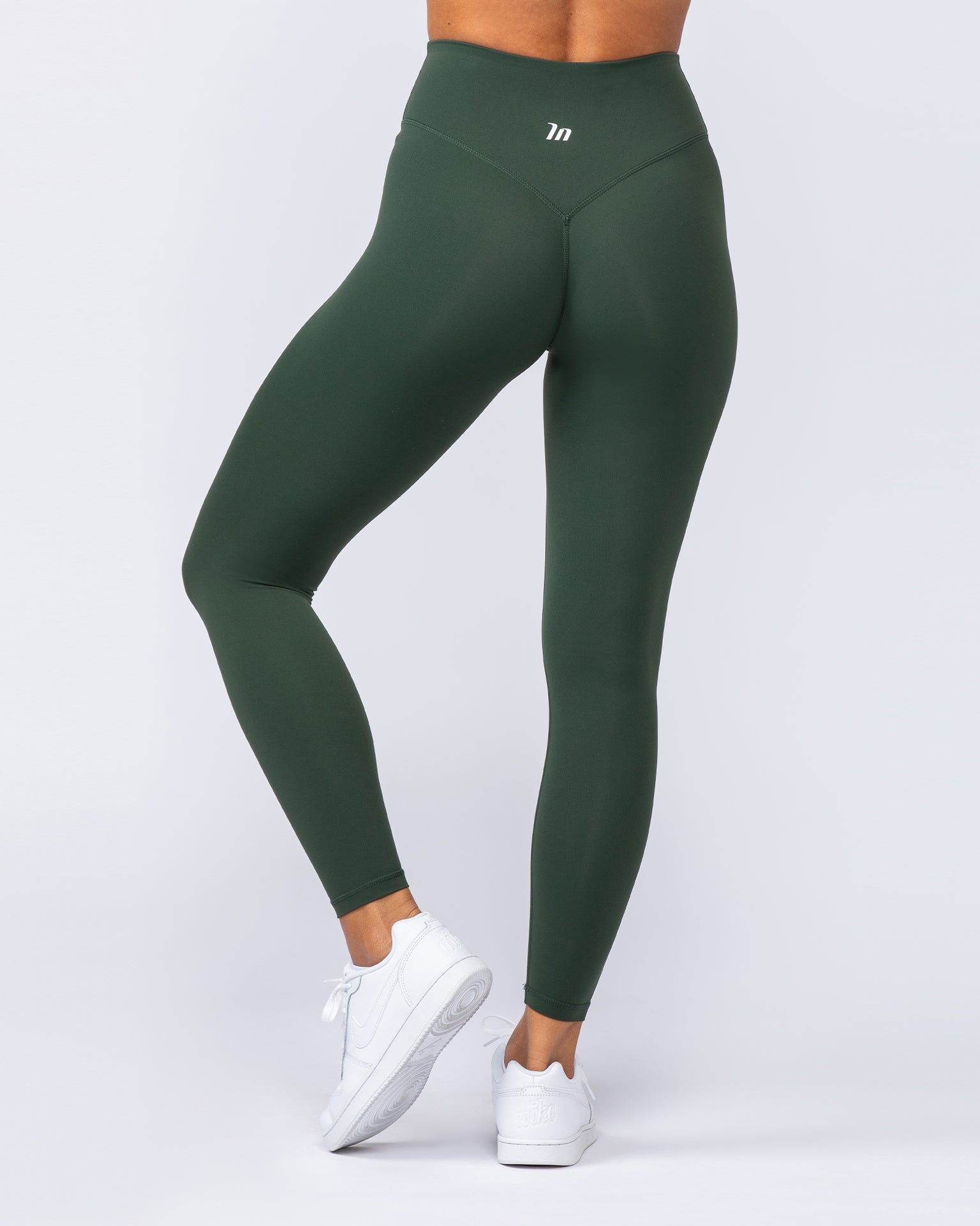 Ultra Aura Ankle Length Leggings - Dark Olive