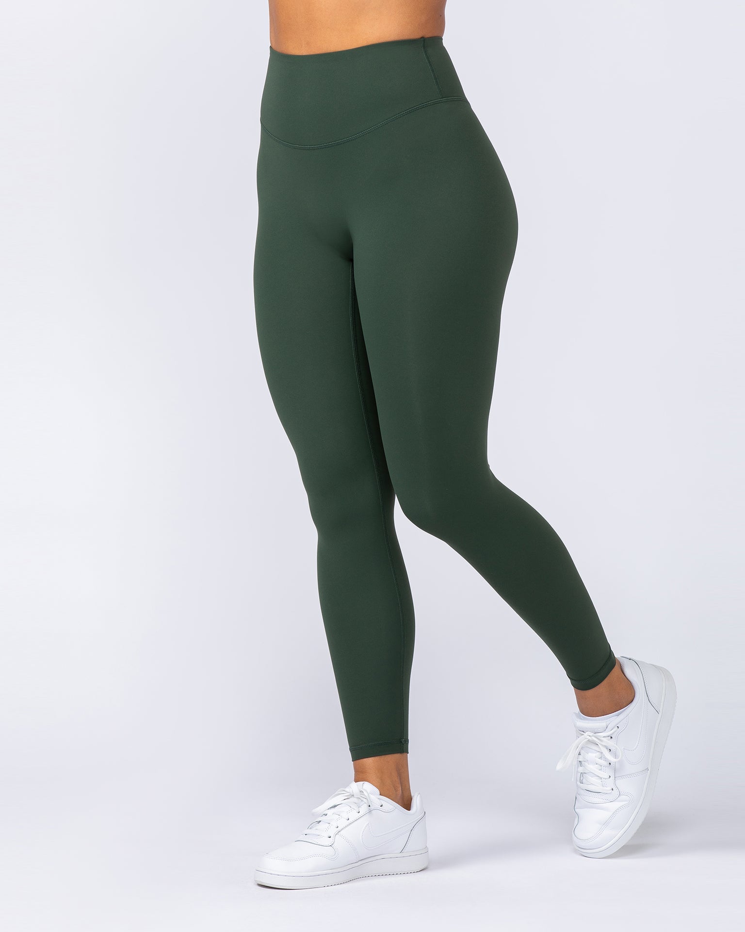 Ultra Aura Ankle Length Leggings - Dark Olive