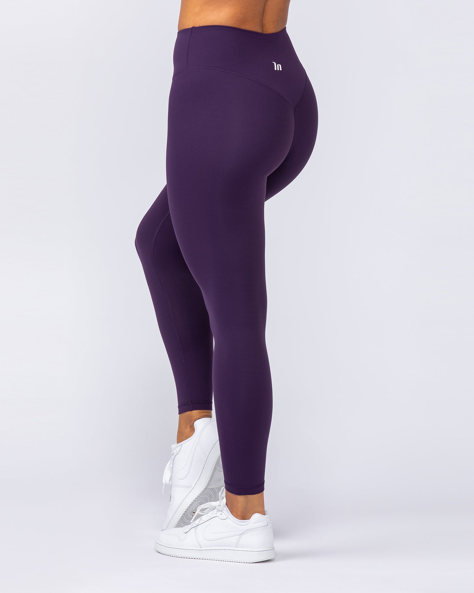 Ultra Aura Ankle Length Leggings - Dark Purple