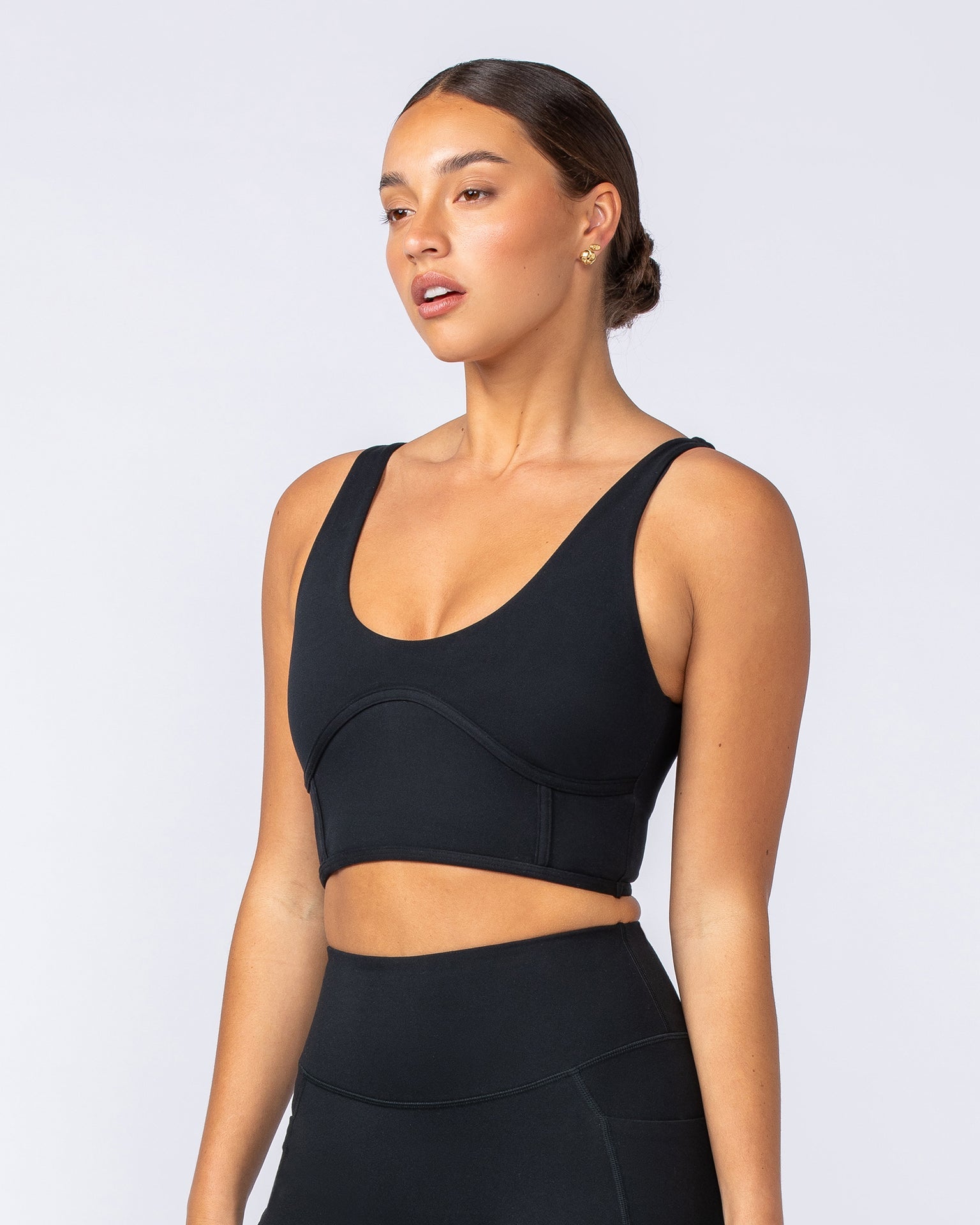 Limitless Longline Bra - Black