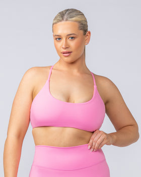 Strike Bralette - Hollywood Pink