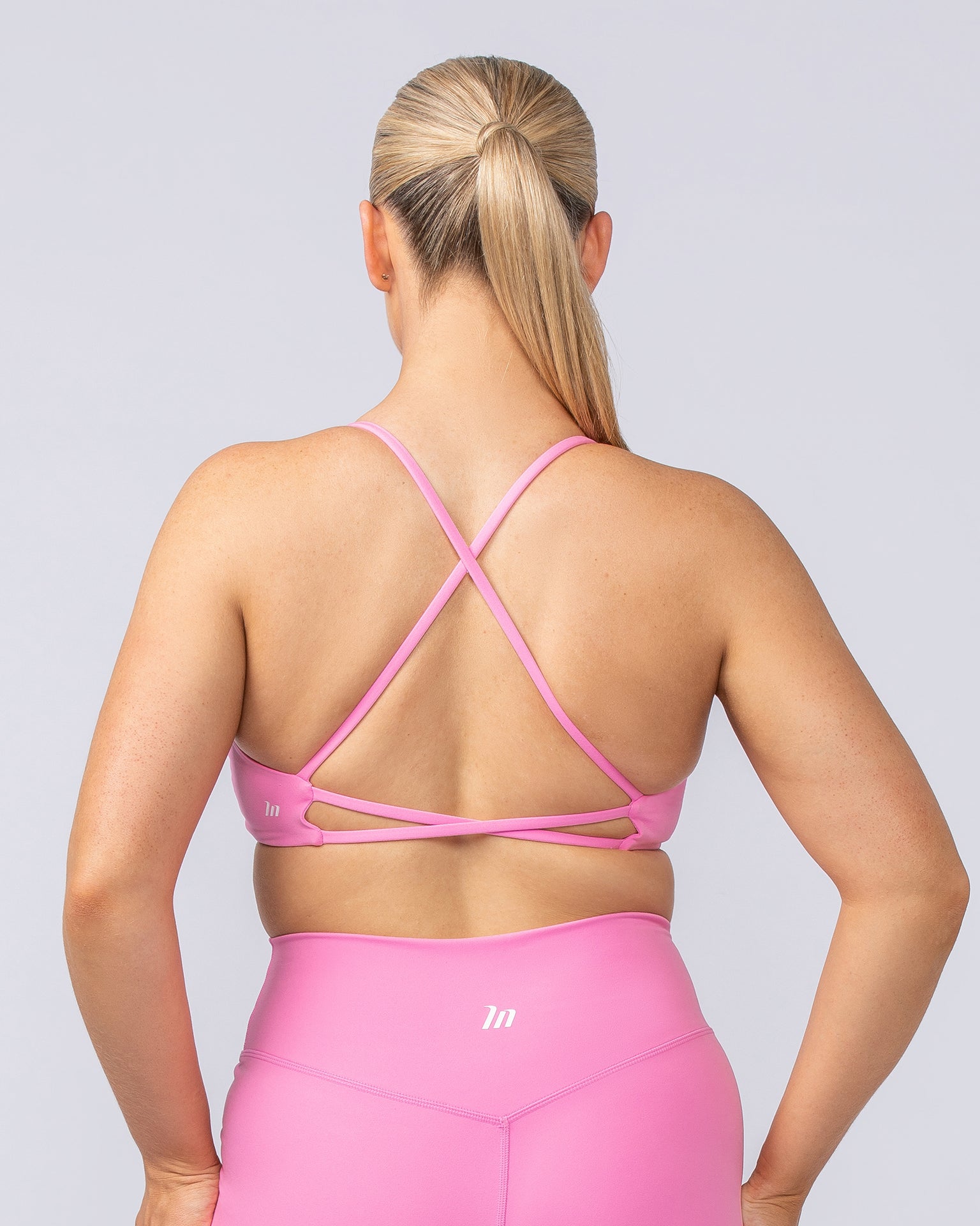 Strike Bralette - Hollywood Pink