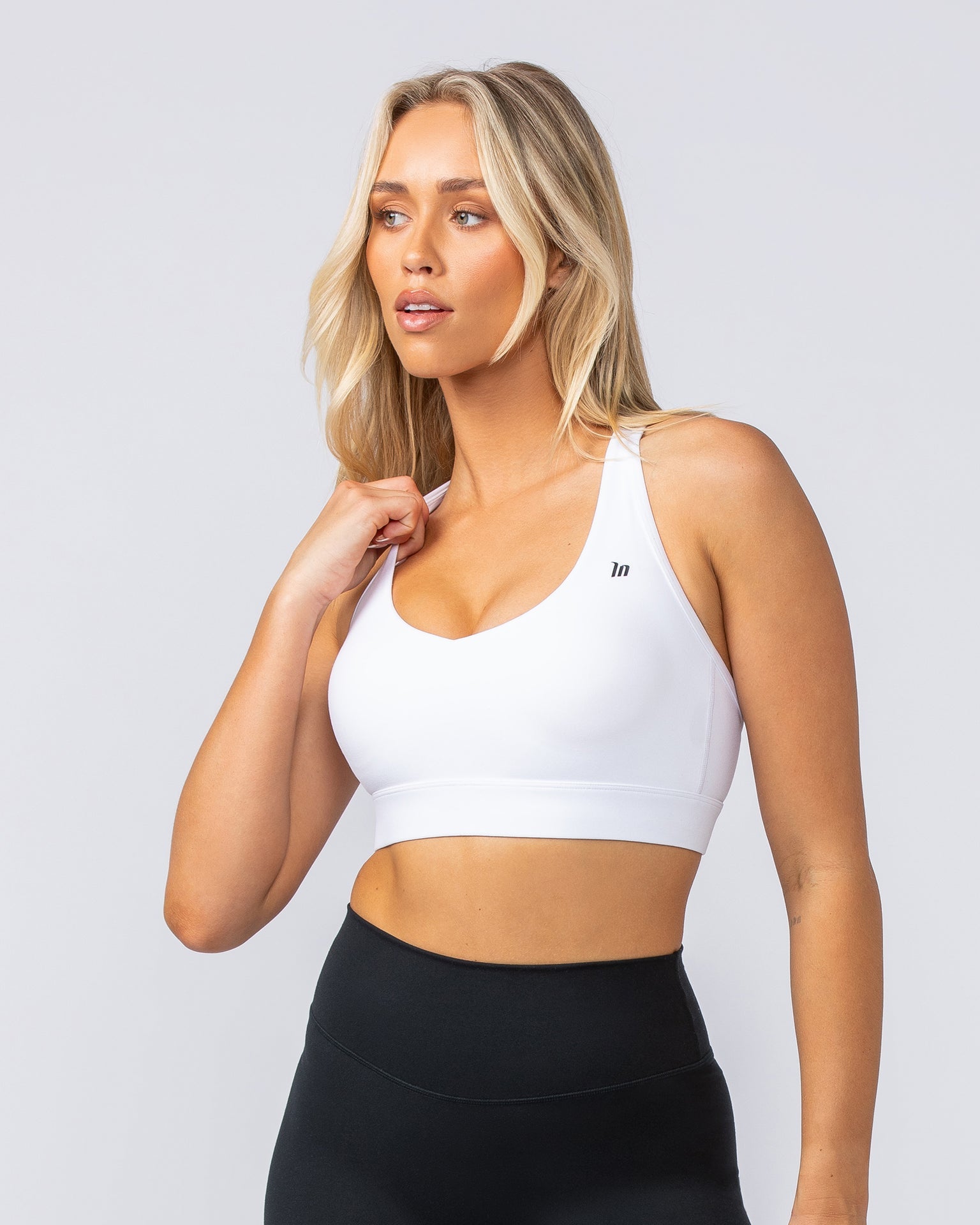 Elite Support Bra - White