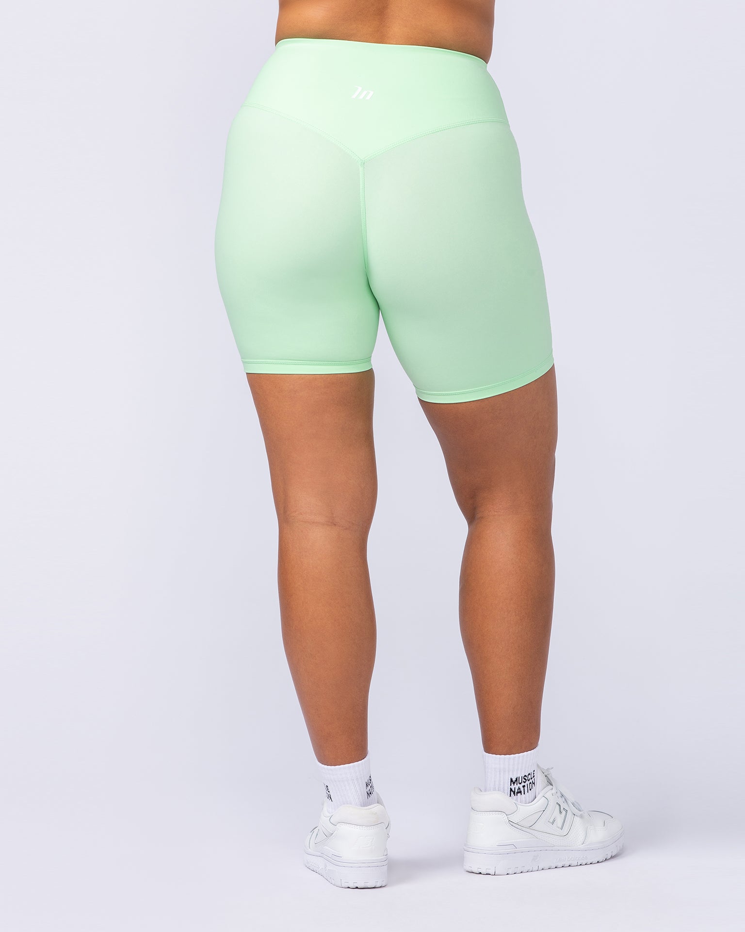 Ultra Aura Bike Shorts - Lime Splice