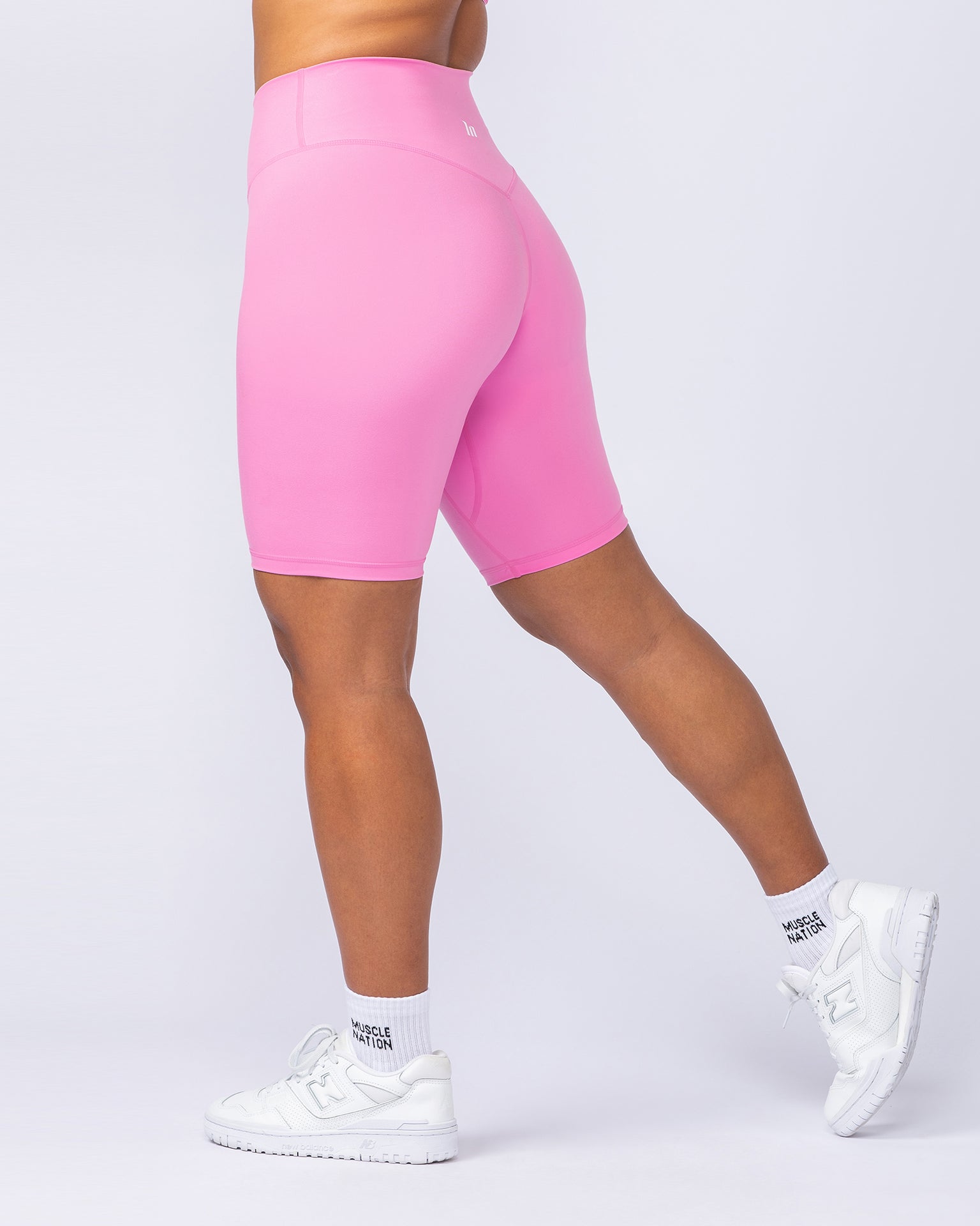 Zero Rise Everyday Referee Length Shorts - Hollywood Pink