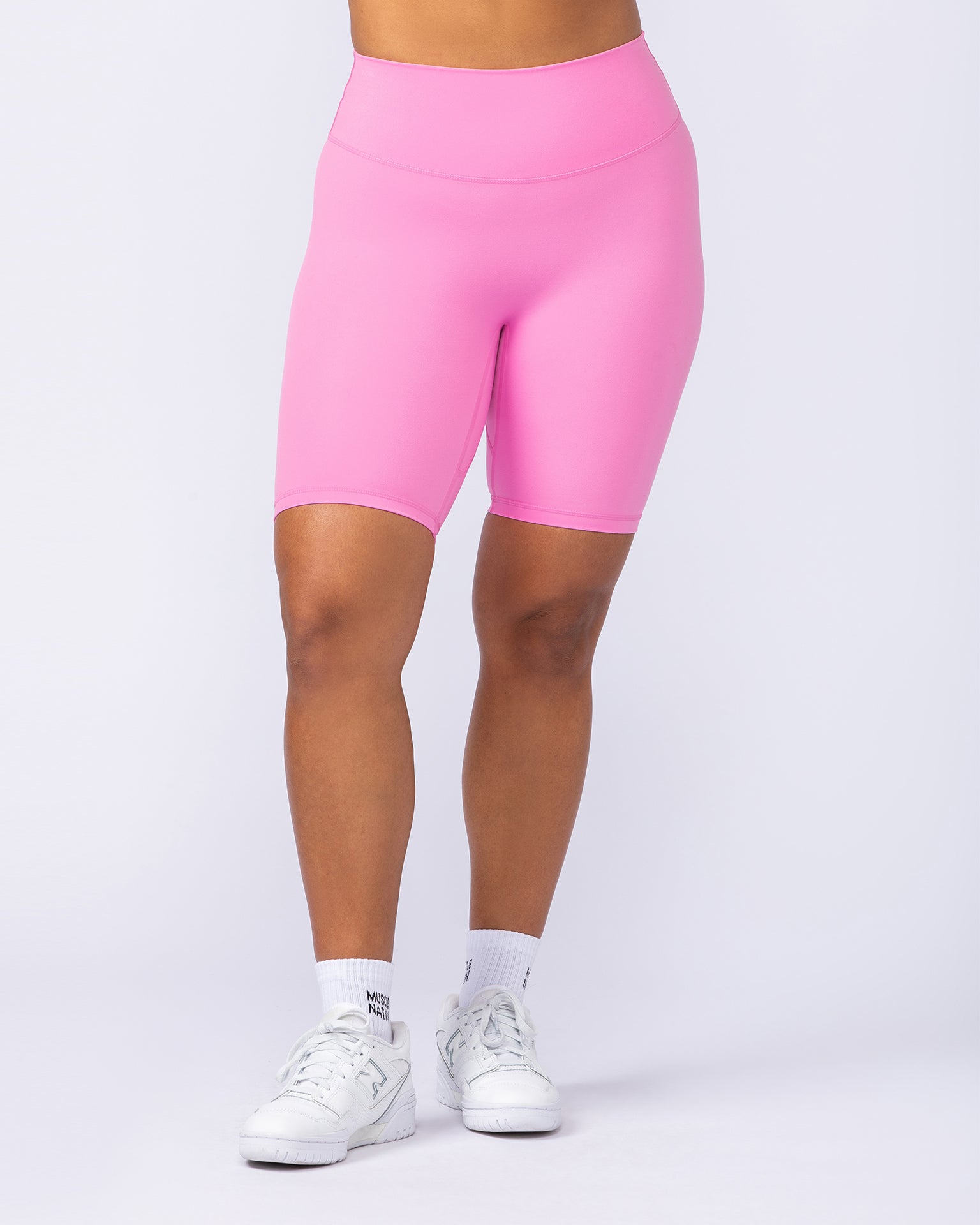 Zero Rise Everyday Referee Length Shorts - Hollywood Pink