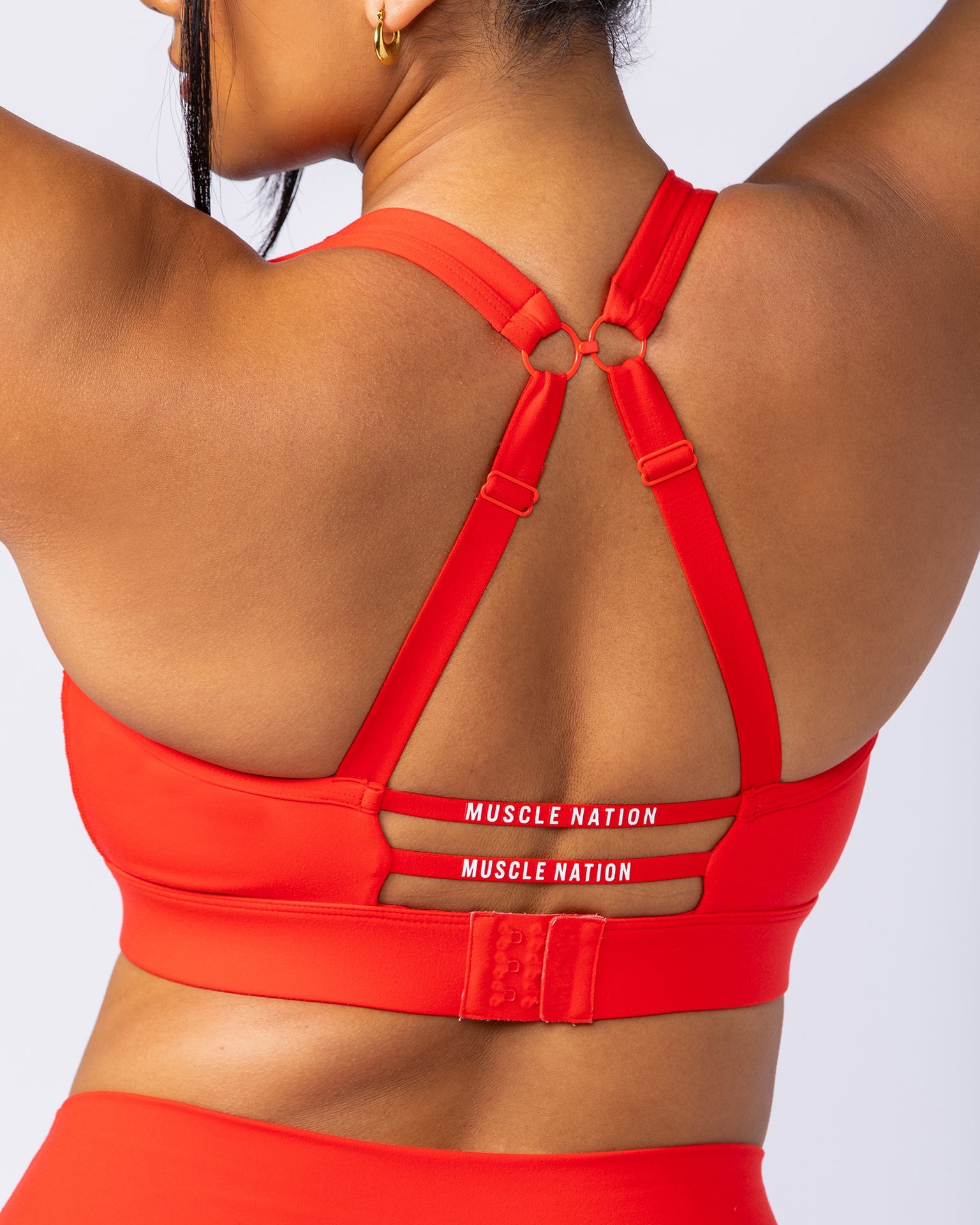 Elite Support Bra - Chilli