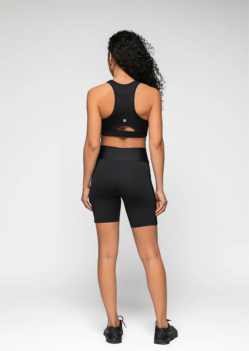 Essentials Sports Top with Pocket - Black