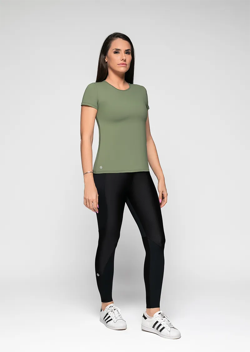 Essentials Laura T-Shirt - Military Green