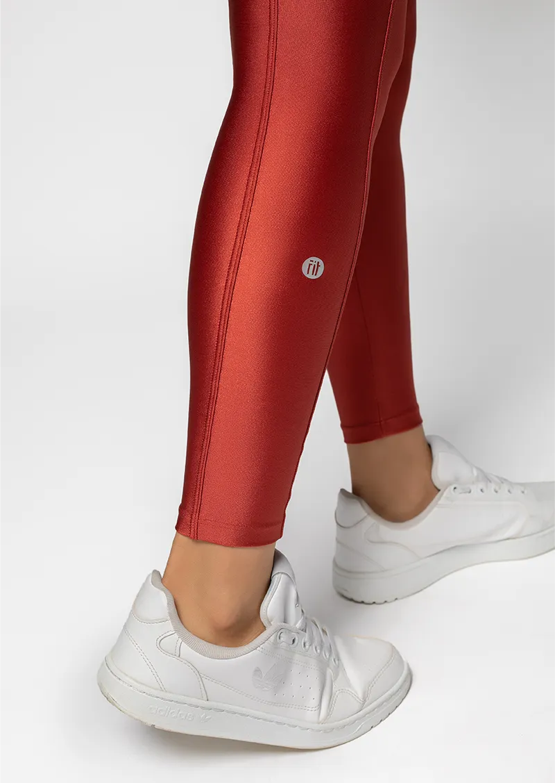 Canvas Legging with Pockets - Liqueur