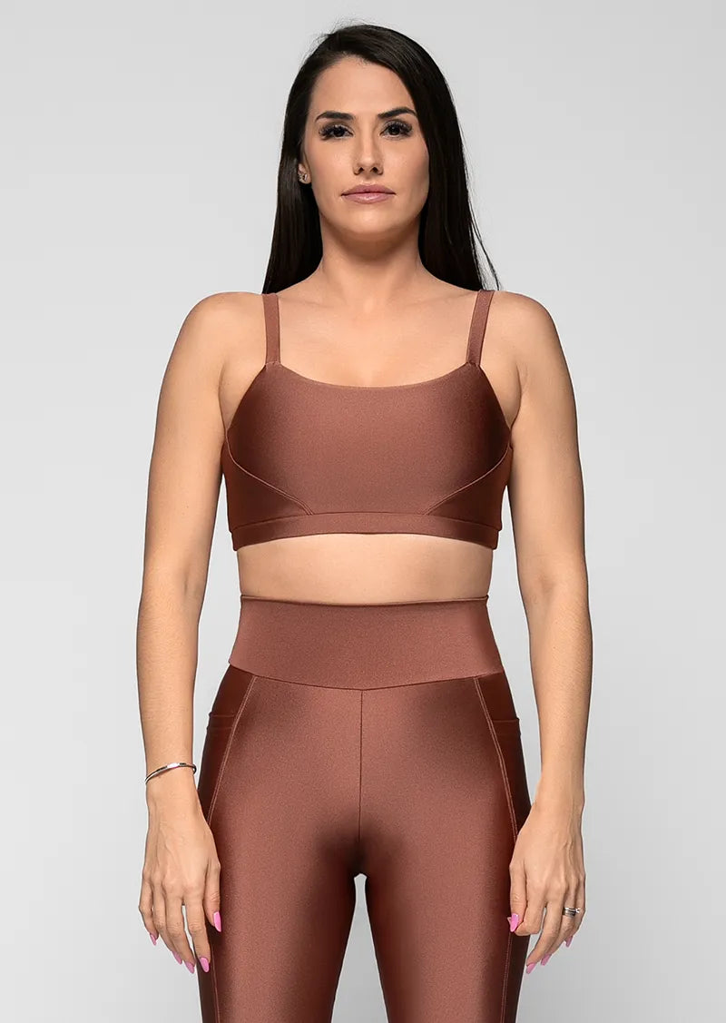 Canvas Sports Top - Bronze