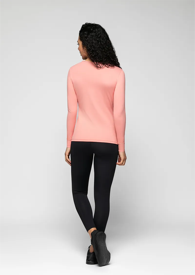 Essentials Laura Long-Sleeve Top - Blush Yogurt