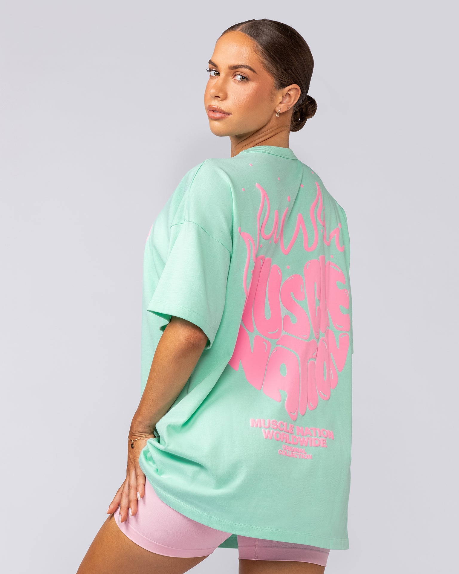 Heartbreaker Oversized Tee - Spearmint