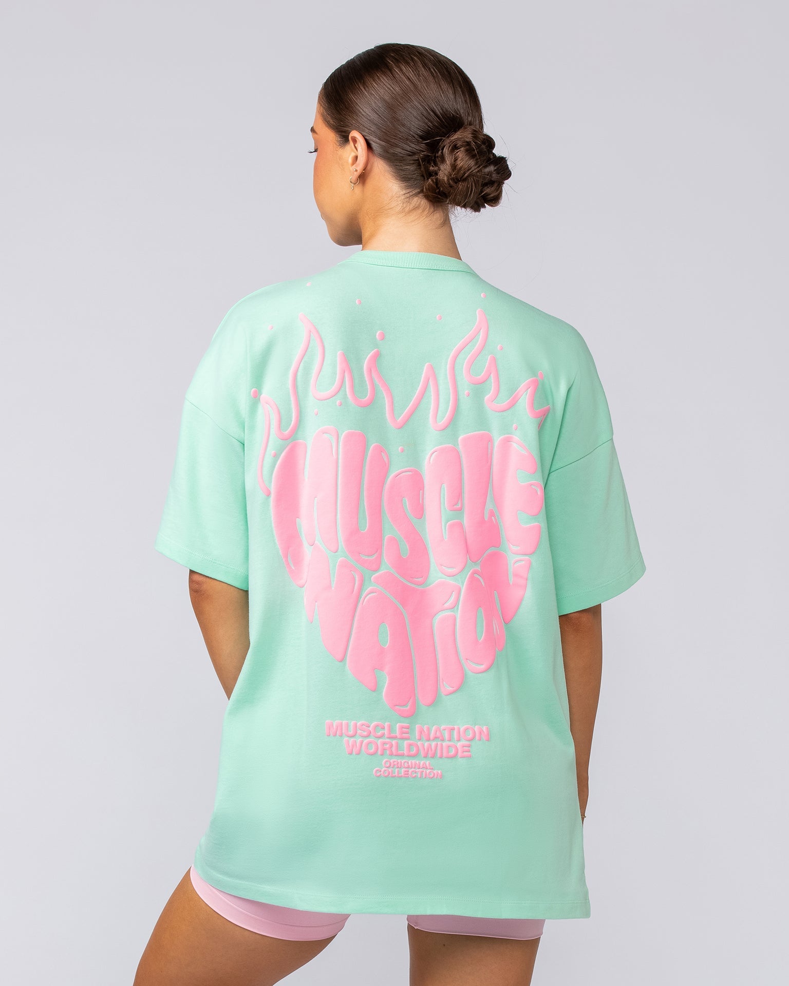 Heartbreaker Oversized Tee - Spearmint