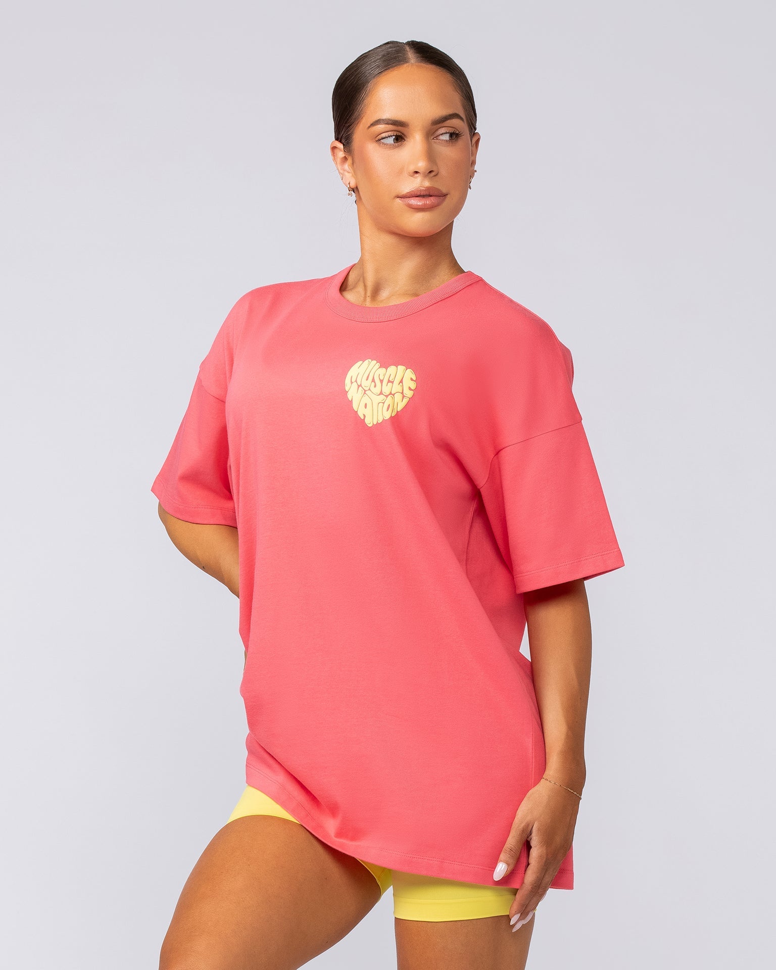 Heartbreaker Oversized Tee - Confetti