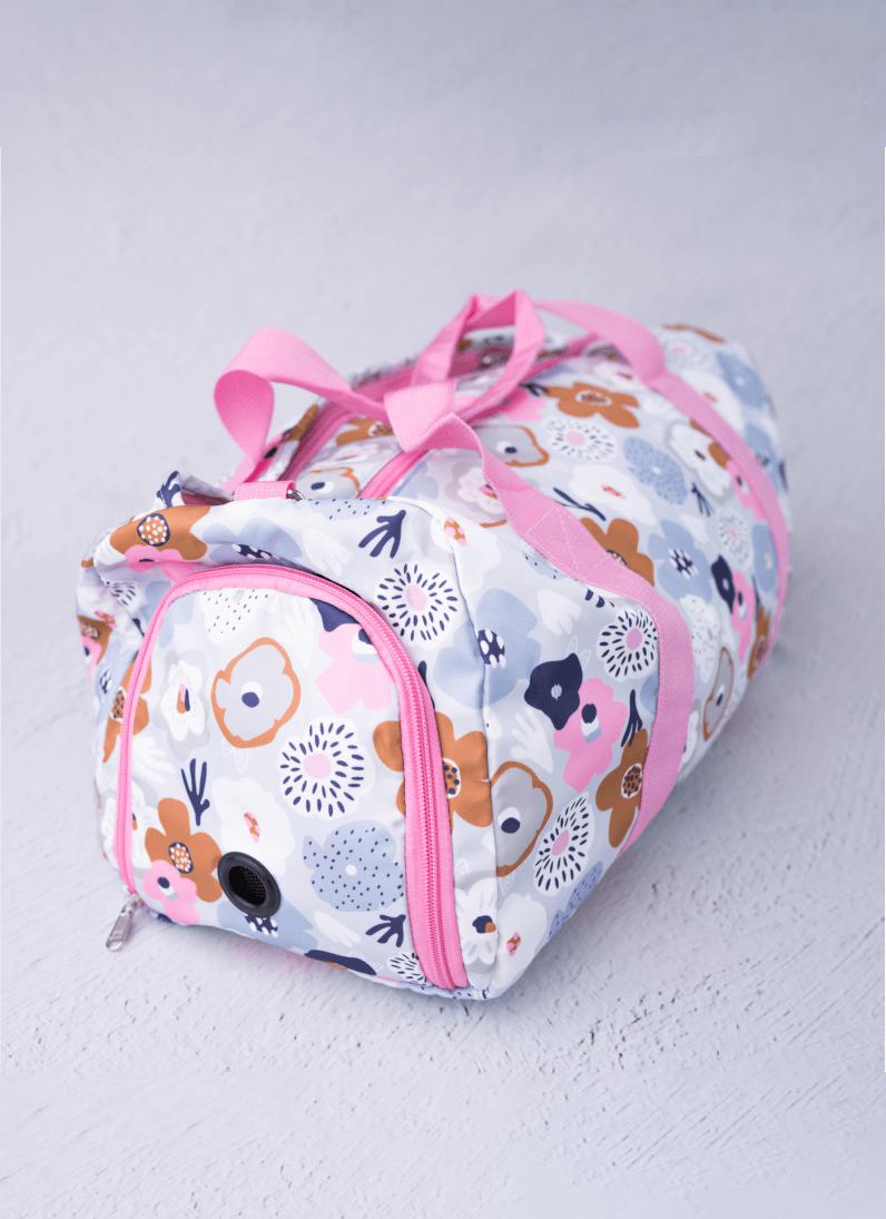 Girls Duffle Sports Bag - Classic Floral