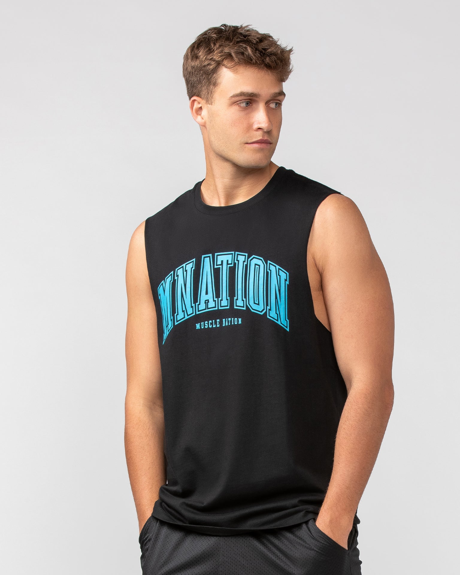 Varsity Training Tank - Black