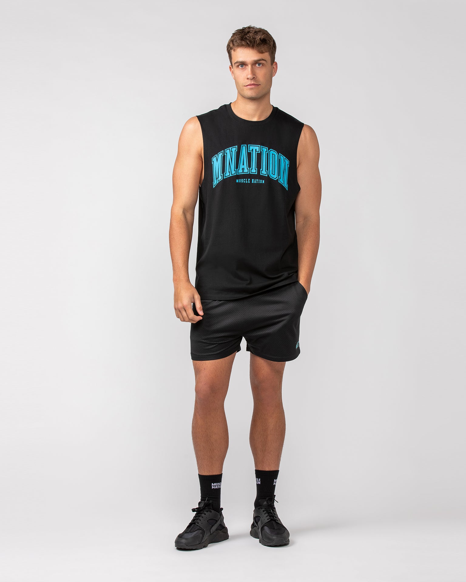 Varsity Training Tank - Black