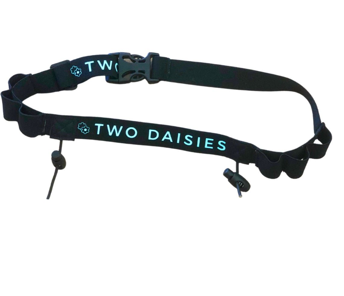 Kids Triathlon Race Number Belt - Two Daisies