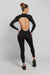 Long Sleeve Activewear Jumpsuit 