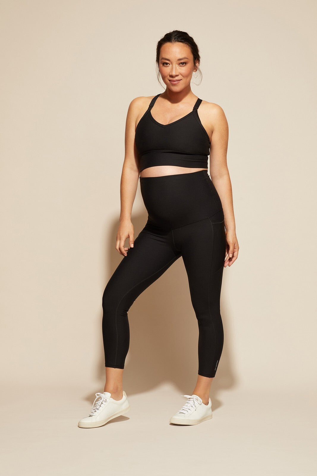 Lunar Maternity 7/8 Tight - Black