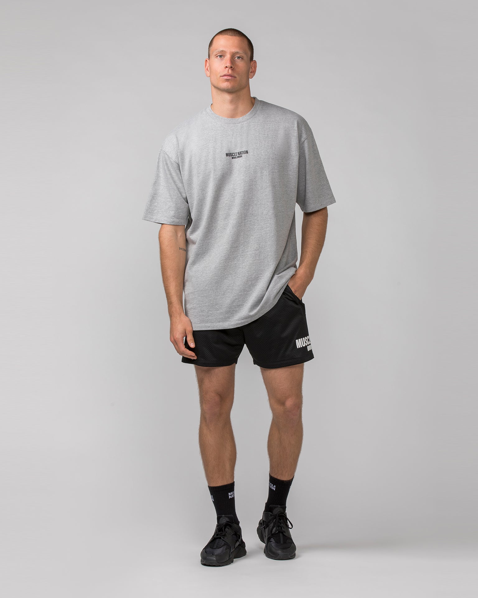 Worldwide Lay Up 3.5'' Shorts - Black