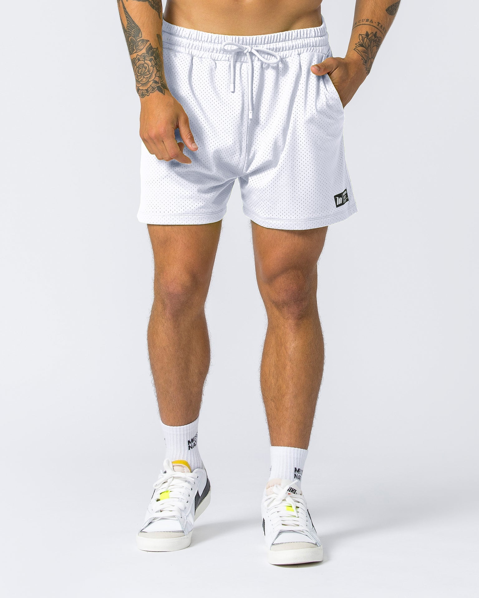 Lay Up 3.5" Shorts - White