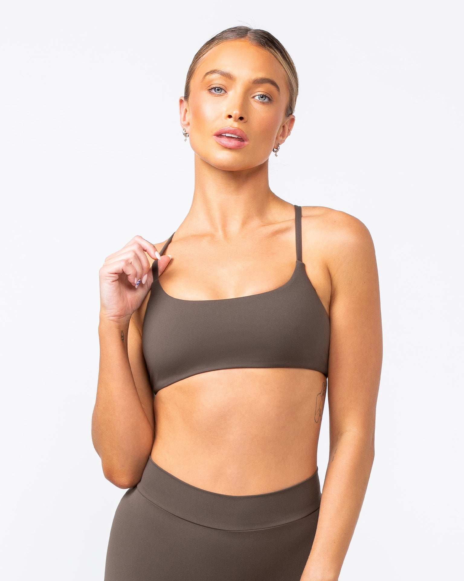 Socialite Bralette - Deep Brown