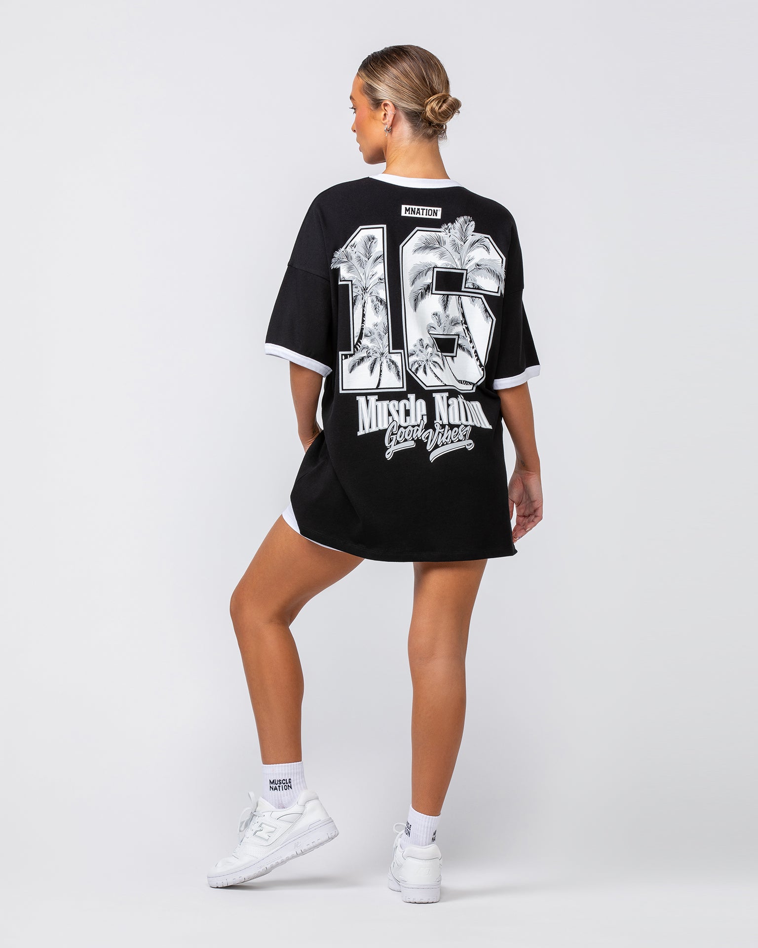 Coast Oversized Tee - Black