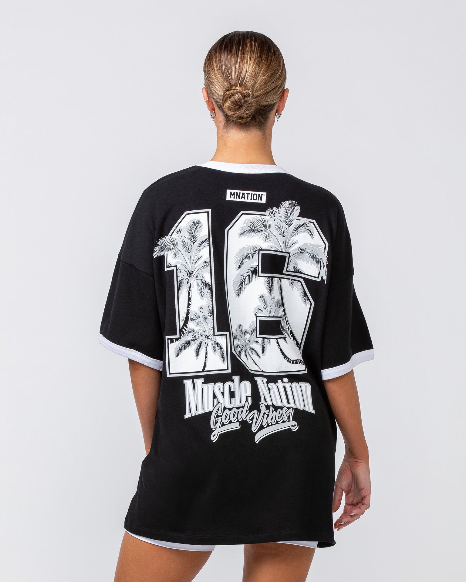 Coast Oversized Tee - Black