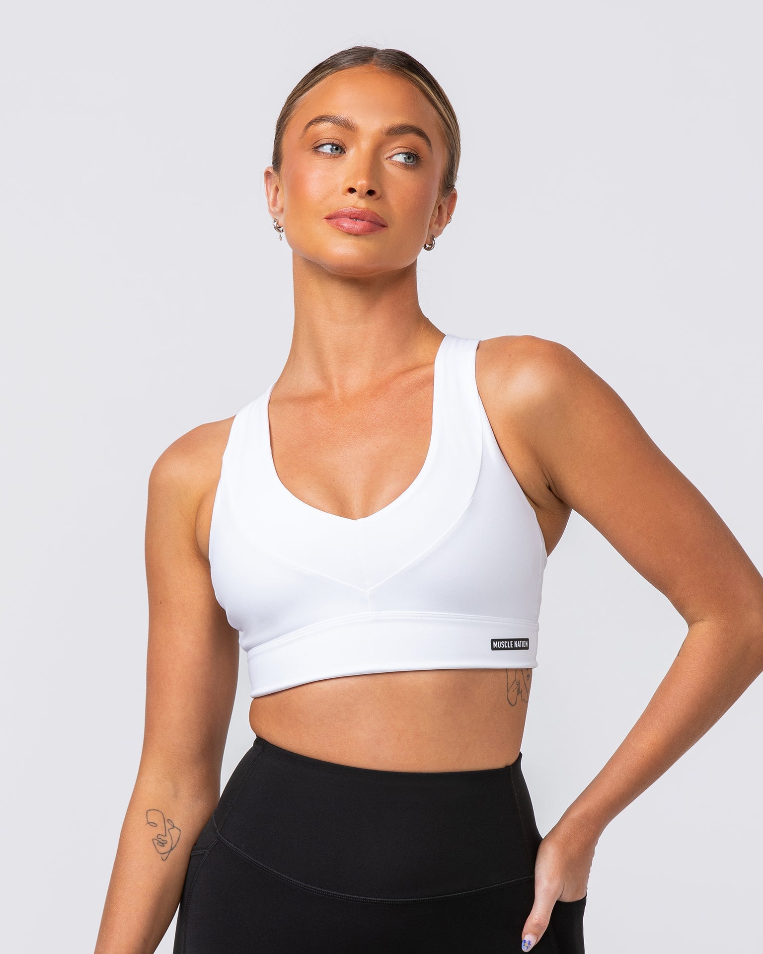 Scope Bra - White