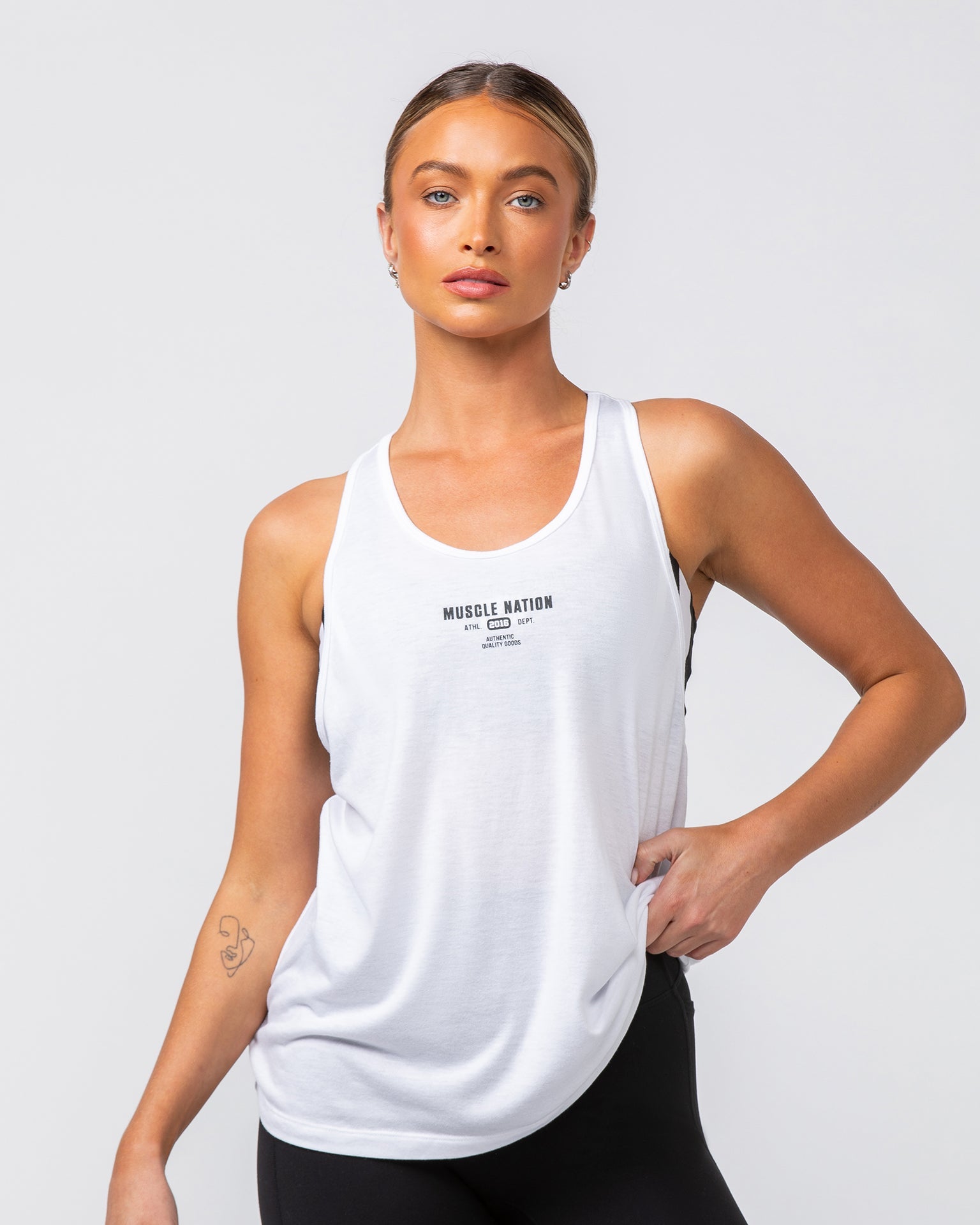 Classic Training Tank - White