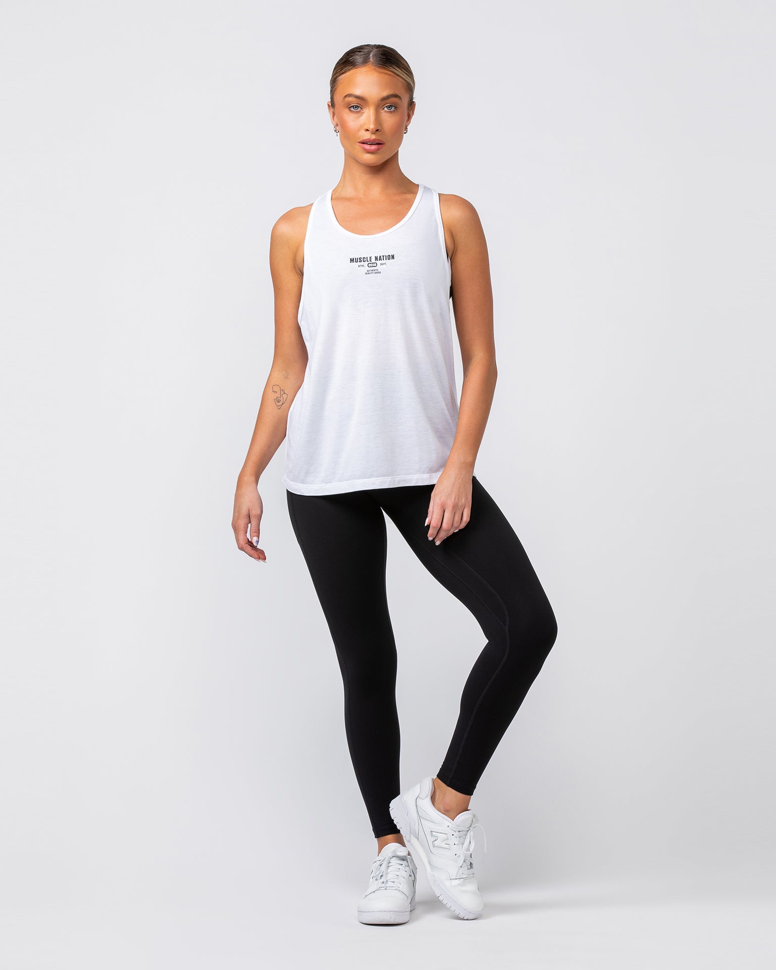 Classic Training Tank - White