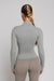 Zip Up BBL Jacket Light Grey | Kate Galliano Activewear