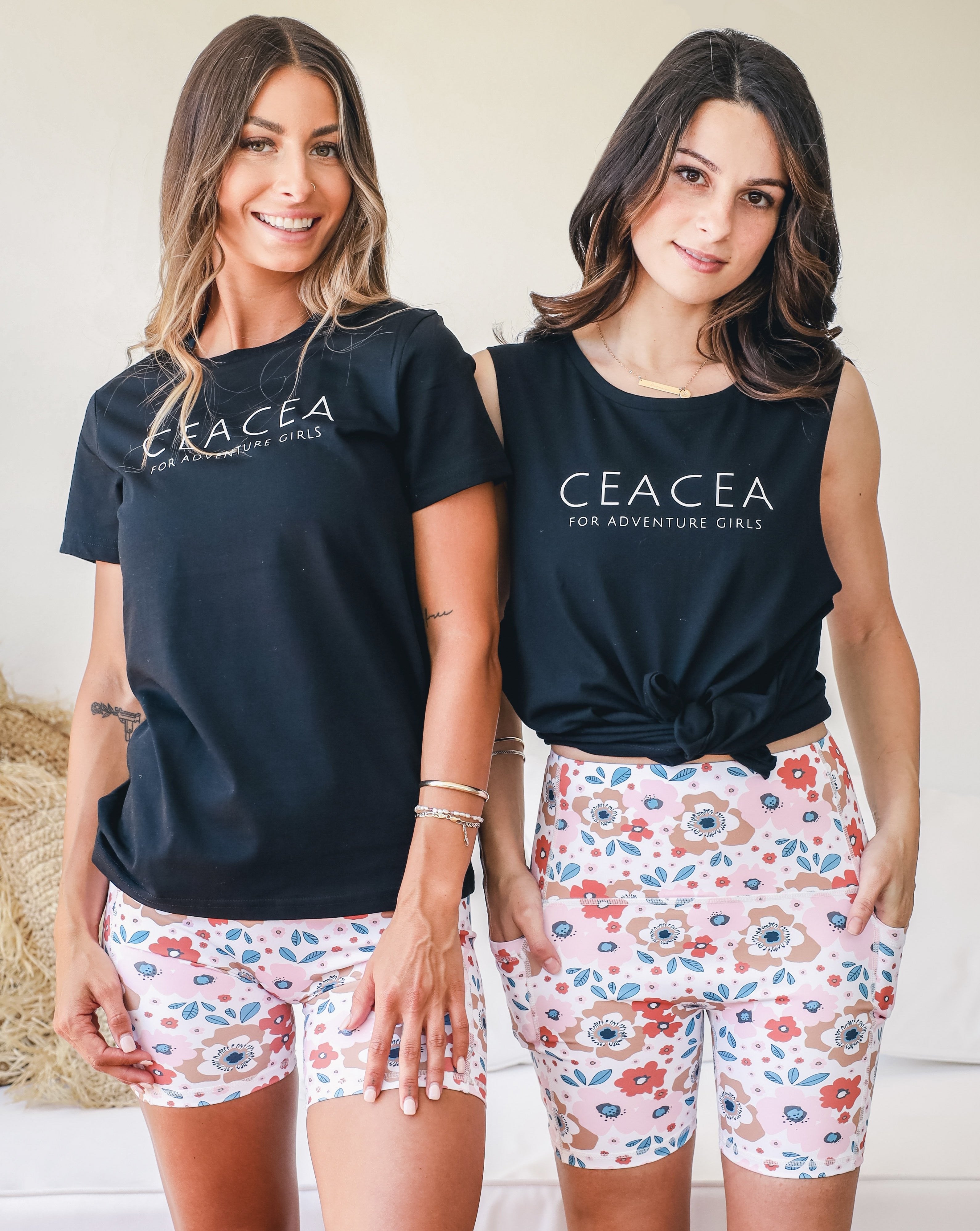 CEACEA SWIMWEAR T-SHIRT - BLACK