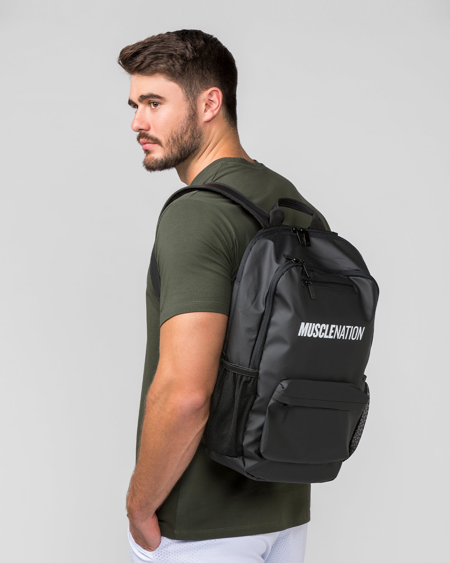 Muscle Nation Bags Default Backpack - Black