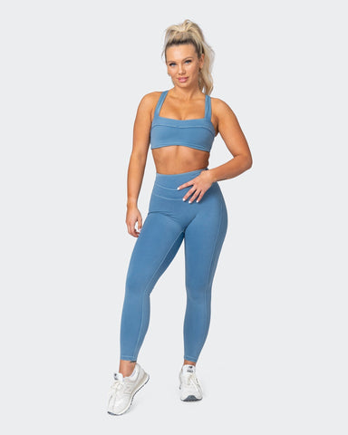 Buy New Balance Womens Sports Fashion Tights Blue