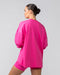 Muscle Nation Jumpers OG Oversized Long Sleeve Tee - Luminous Pink