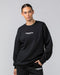 Muscle Nation Jumpers Weekend Oversized Pullover - Black