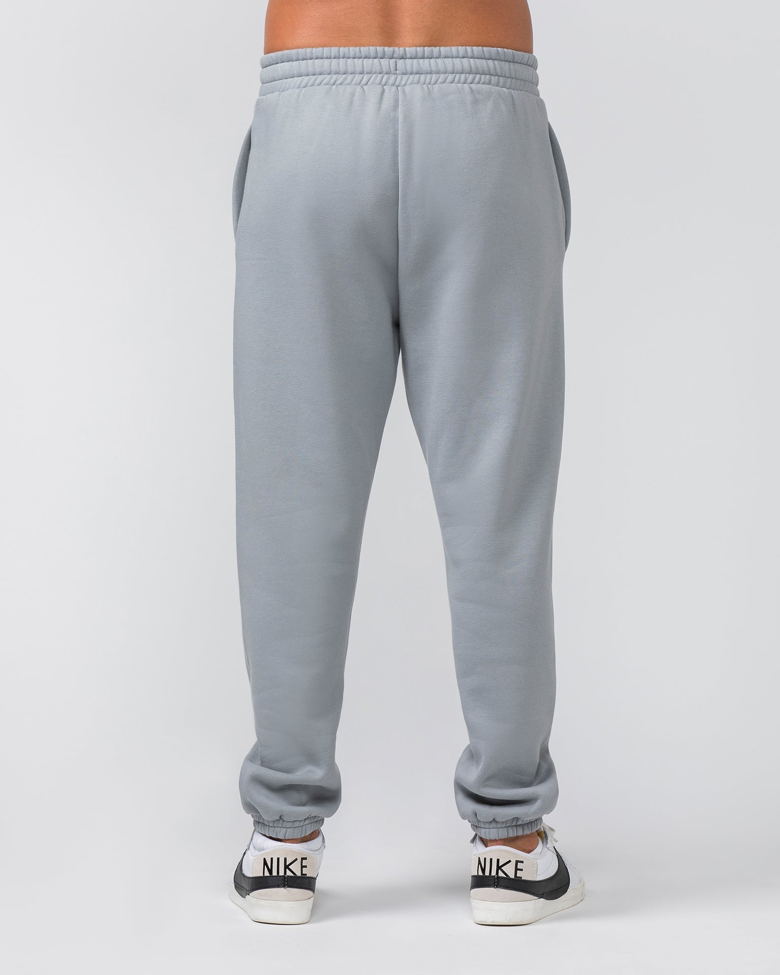 Muscle Nation Men's Track Pants Lifting Trackies - Jet Grey