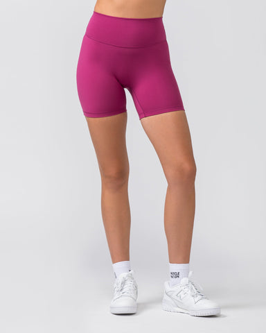 Rockwear Scrunch Bum Bike Shorts In Light Pink