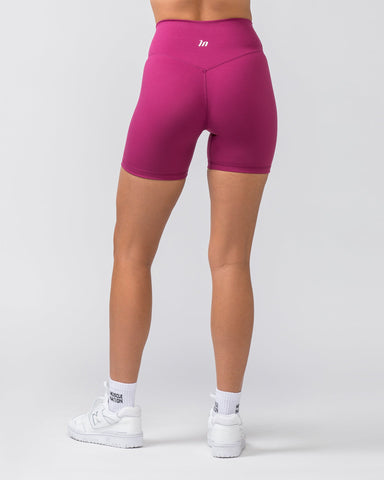 Flo Activewear Teen Mid Length Bike Short in Candy Pink