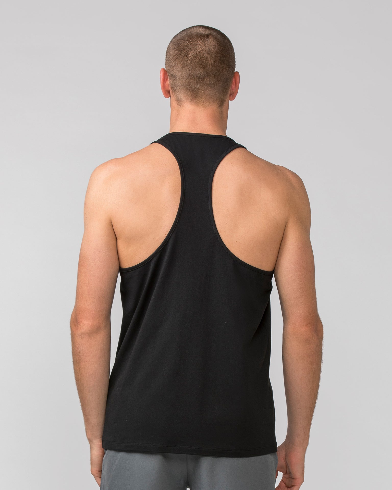 Muscle Nation Singlet Infinite Y Back Singlet - Black