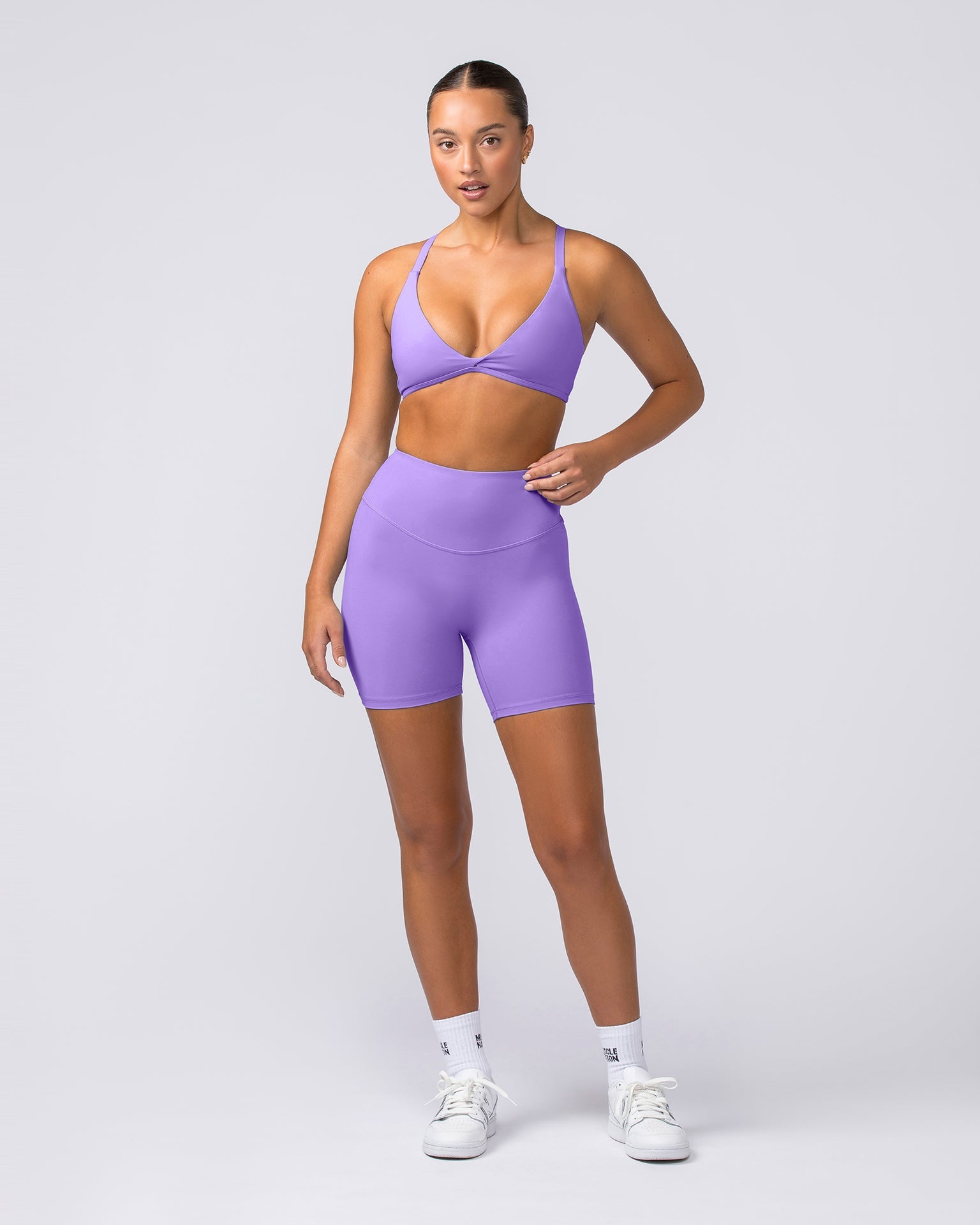 Muscle Nation Sports Bras Aurora Bralette - Orchid