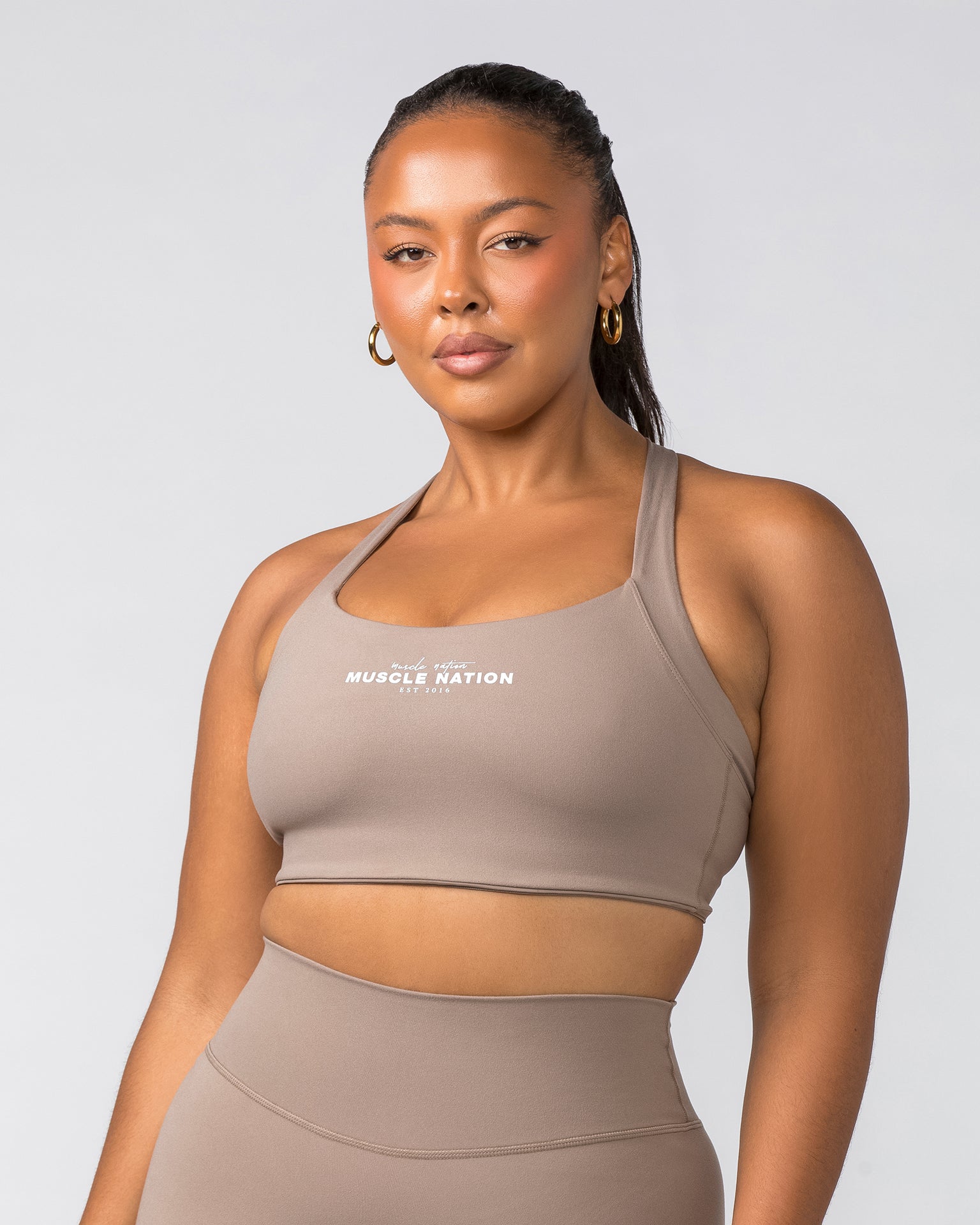 Muscle Nation Womens Scoop Everyday Bralette