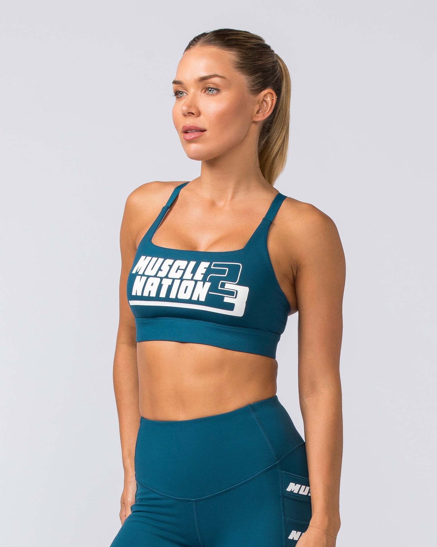 Ignite Bra - Cyber Lime - Muscle Nation