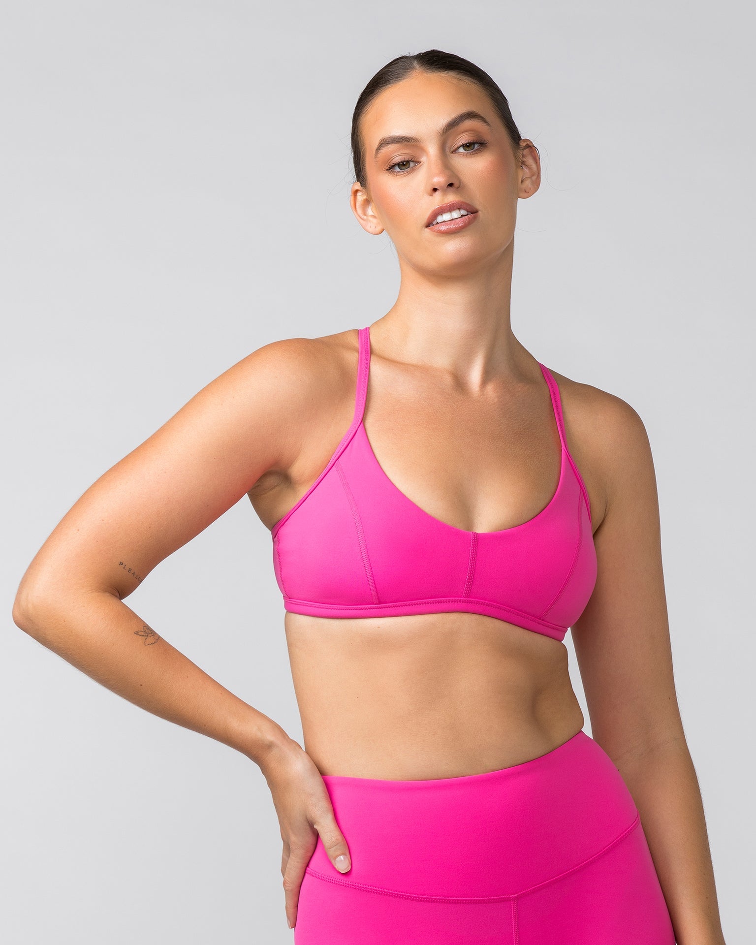 Muscle Nation Sports Bras Rematch Bra - Luminous Pink